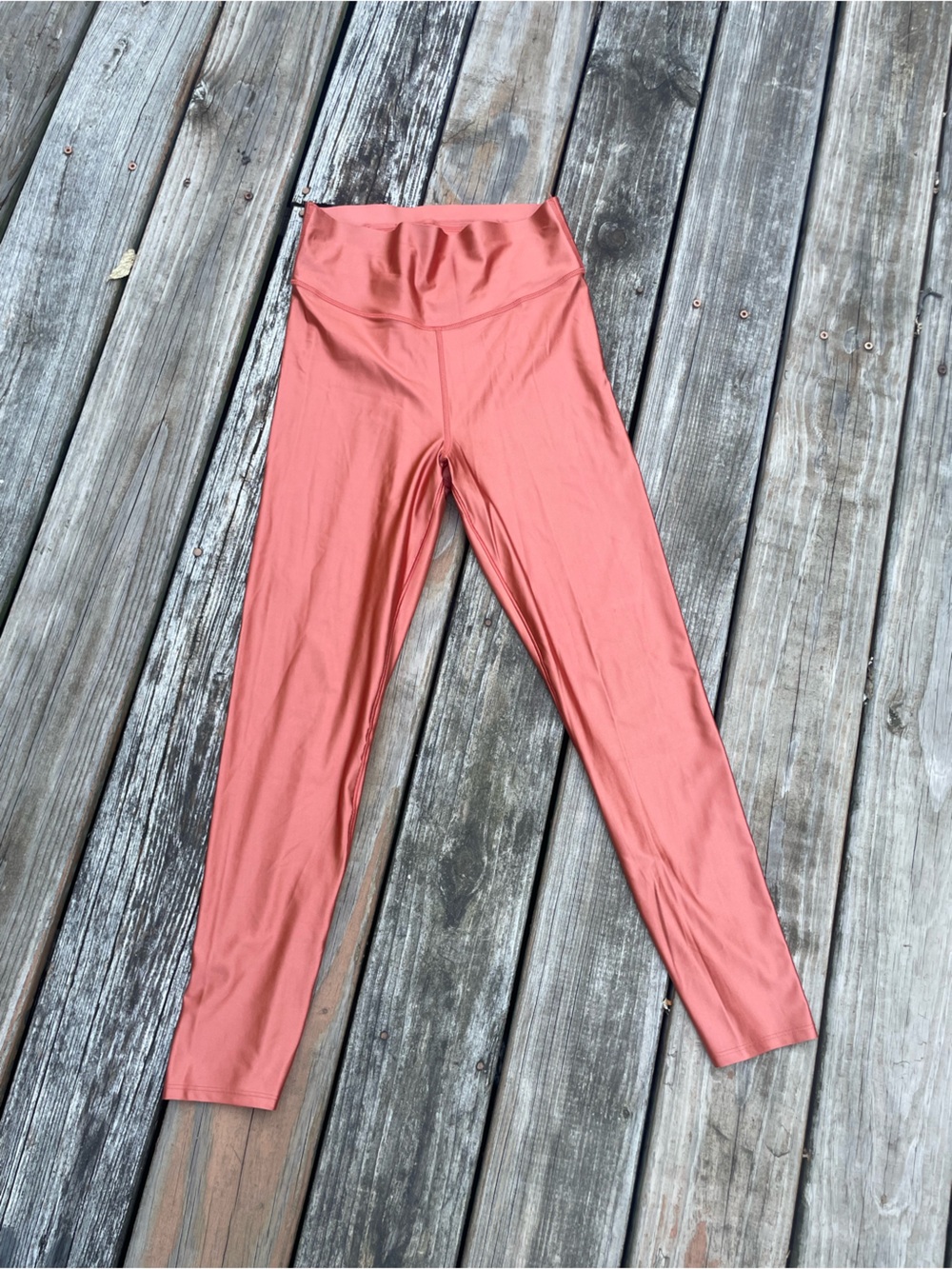 High-Waist Rust Active Leggings